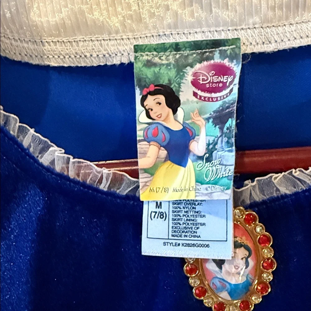 Disney Snow White dress / purse / crown and Barbie size M 7/8 - Picture 9 of 9